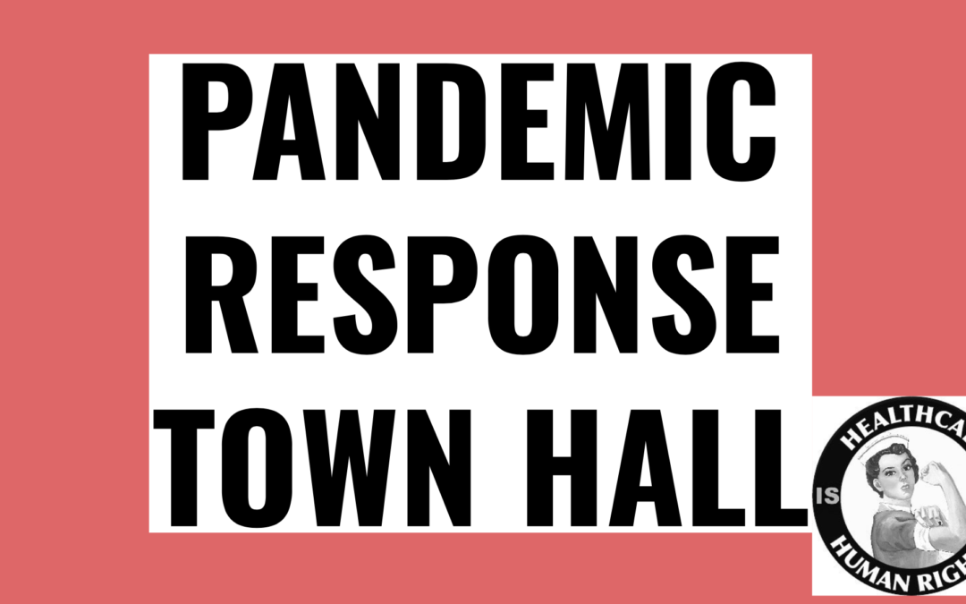 Pandemic Response Town Hall (Online)