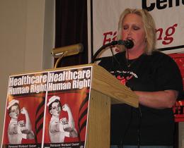 Speech Announcing the Healthcare is a Human Right Campaign